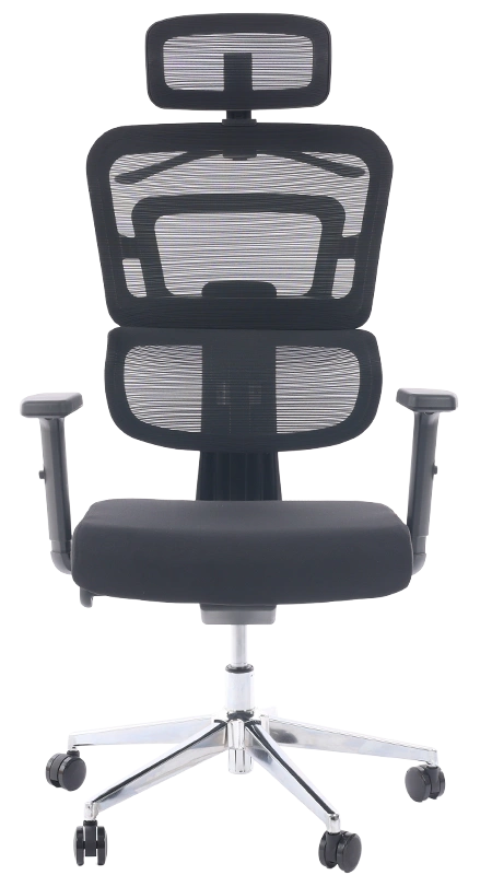 Cadeira_de_Escrit_rio_Comfy_Halo_Preta_Tela_Mesh_Preta_2