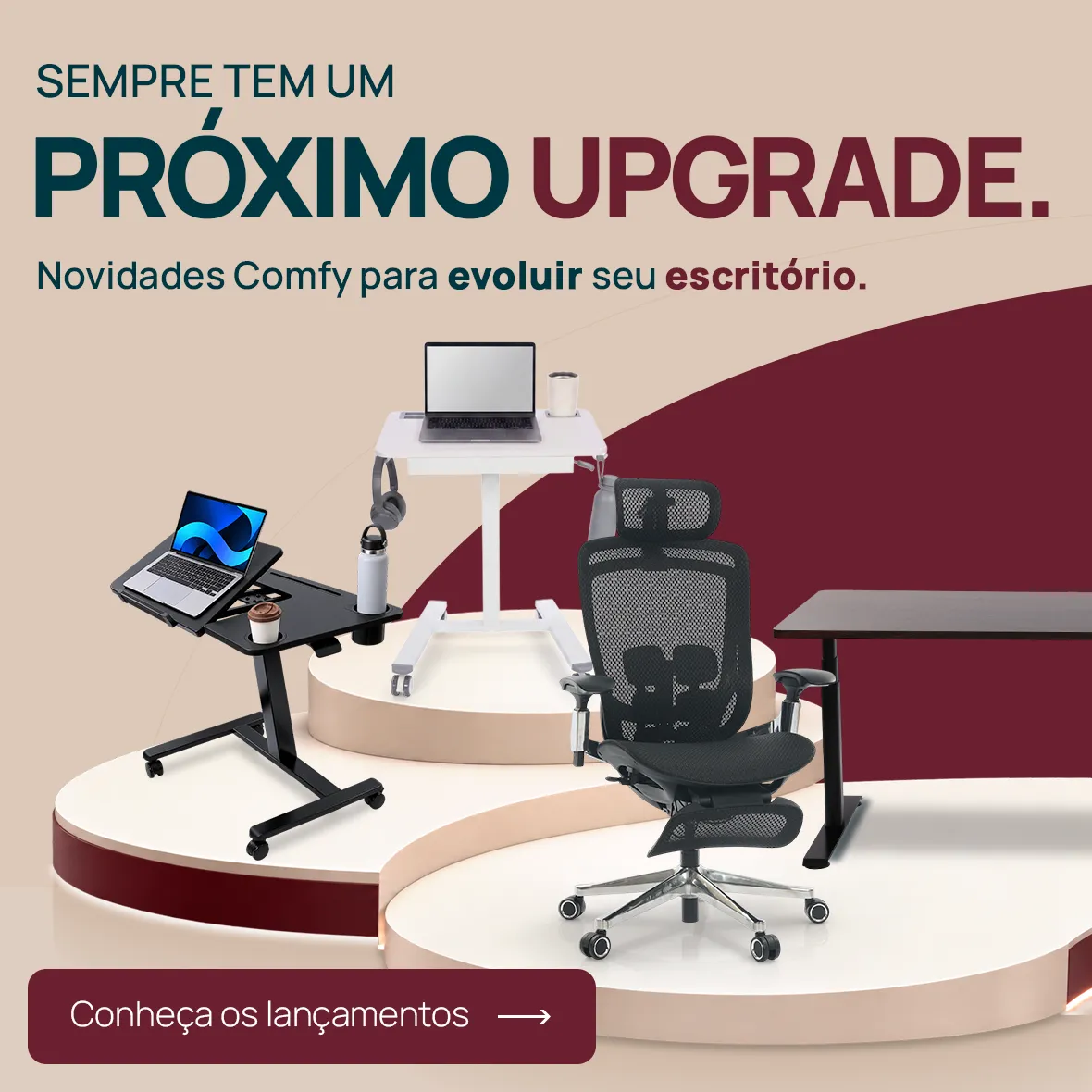Lançamentos no Mês do Cliente Comfy - Pronto para o próximo upgrade?
