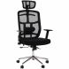 Cadeira de Escritório Comfy ErgoPro Foam Tela Mesh Preta, Braço Ajustável e Relax Avançado