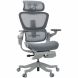 Cadeira de Escritório Comfy Specter Cinza Tela Mesh Cinza, Multiajustável, Braço e Apoio de Cabeça 3D