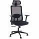Cadeira de Escritório Comfy Turya Tela Mesh Preta, Base Giratória e Braço 3D e Relax Avançado
