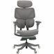Cadeira de Escritório Comfy Zenith Cinza, Braço 5D, Mecanismo Wire e Adaptive
