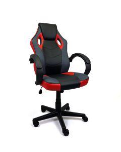 Cadeira Gamer Comfy Xperience Tuning Vermelha, Base Giratória e Sistema Relax