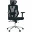 Cadeira de Escritório Comfy Profile Preta Espuma Injetada Tela Mesh Preta e Relax Avançado