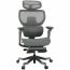Cadeira de Escritório Comfy Spyke Cinza, Braço 6D, Mecanismo Wire e Adaptive