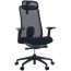 Cadeira de Escritório Comfy Veron Preta, Braço 4D, Mecanismo Synchro e Assento Slider