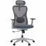 Cadeira de Escritório Comfy Vitally Plus Cinza Assento em Espuma Injetada, Relax Avançado