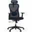 Cadeira de Escritório Comfy Vitally Plus Preta Assento em Espuma Injetada, Relax Avançado