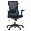 Cadeira de Escritório Comfy Vitally Preta Assento em Espuma Injetada, Relax Avançado
