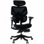 Cadeira de Escritório Comfy Zenith Preta, Braço 5D, Mecanismo Wire e Adaptive