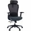 Cadeira Ergonômica Comfy Pulse All Black Tela Mesh Assento Injetado Deslizante e Relax Avançado