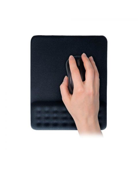 Mouse Pad Multilaser Dot Com Apoio Gel Preto