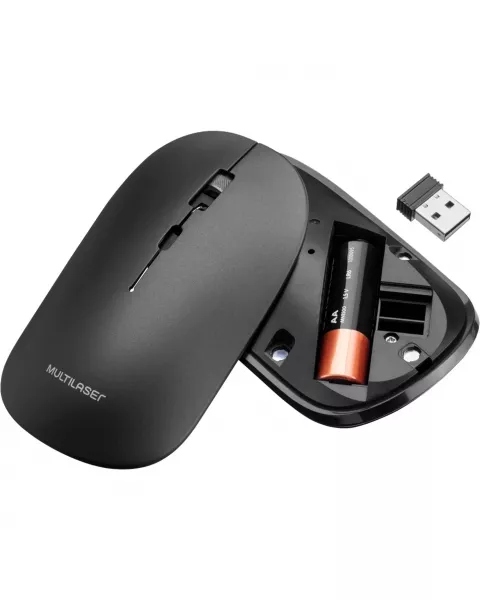 Mouse Sem Fio Multilaser MS700 2.4 GHZ