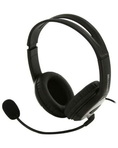 Fone de Ouvido Microsoft Profissional com Microfone Lifechat LX-3000 USB Preto