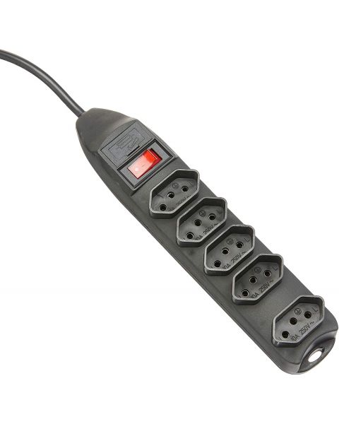 Filtro De Linha Multilaser 5 Tomadas Preto