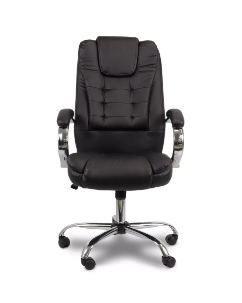 Cadeira de Escritório Flexy Conductor Preta, Base Giratória e Sistema Relax Avançado