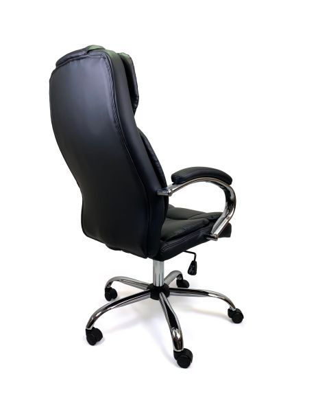 Cadeira de Escritório Flexy Lusty Preta, Base Giratória e Sistema Relax