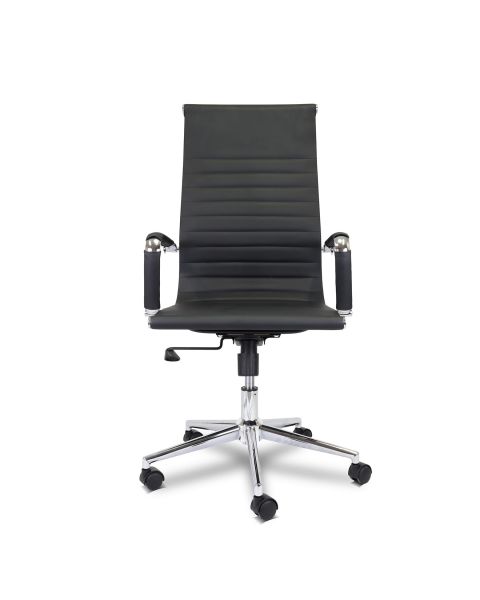 Cadeira de Escritório Flexy Nifty Plus Preta, Base Giratória e Sistema Relax