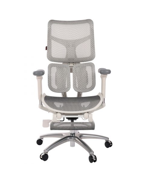 Cadeira de Escritório Comfy Sihoo Encore V2 Tela Mesh Cinza, Múltiplos Ajustes e Braços 4D