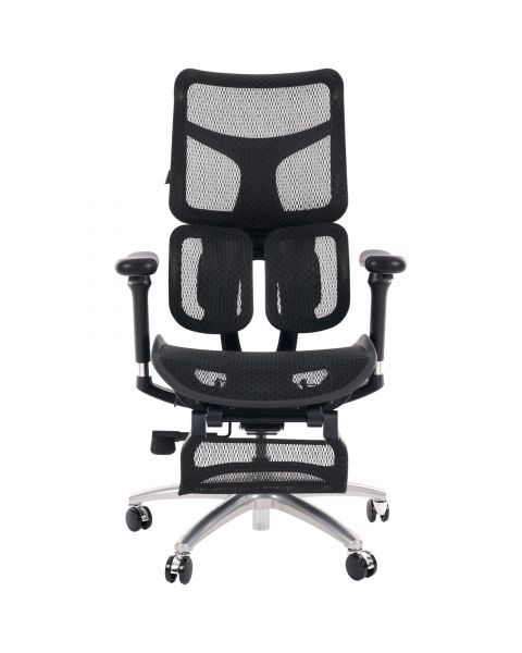 Cadeira de Escritório Comfy Sihoo Encore V2 Tela Mesh Preta, Múltiplos Ajustes e Braços 4D