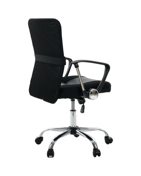 Cadeira de Escritório Flexy Flip Tela Mesh Preta, Base Giratória e Relax