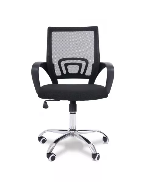 Cadeira de Escritório Flexy Uni Preta Base Giratória e Sistema Relax