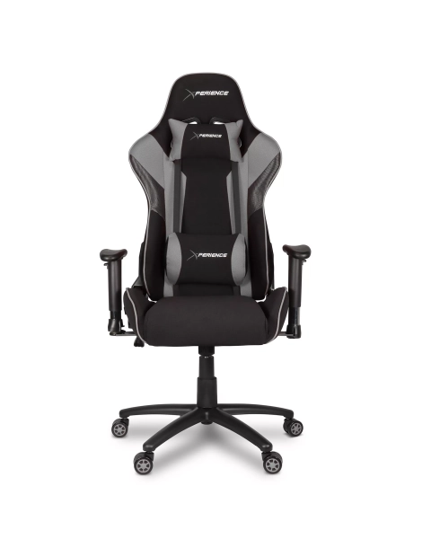 Cadeira Gamer Xperience Deluxe Cinza Base Giratória, Braço Ajustável e Sistema de Inclinação Avançado