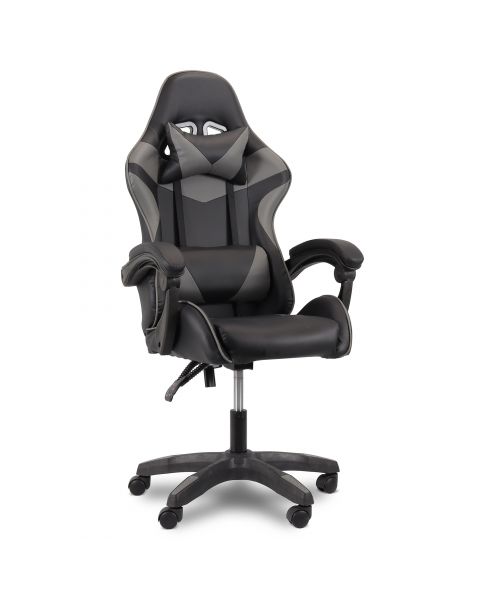 Cadeira Gamer Xperience Sport Cinza, Base Giratória e Sistema de Inclinação Avançado