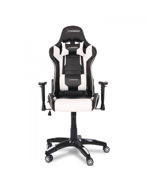 Cadeira Gamer Xperience Ultra Branca, Base Giratória, Braço Ajustável e Sistema de Inclinação Avançado
