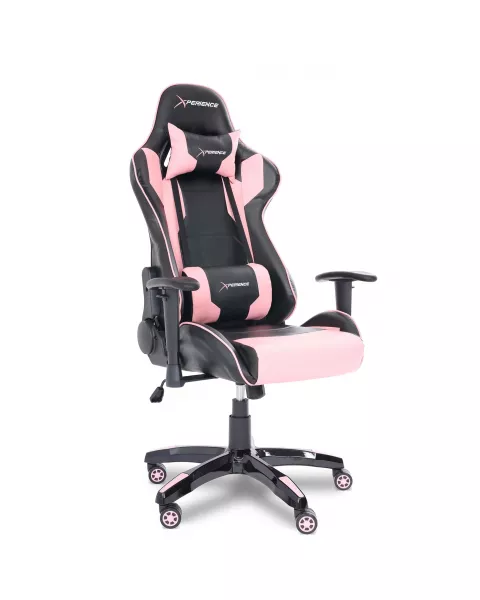 Cadeira Gamer Xperience Ultra Rosa, Base Giratória, Braço Ajustável e Sistema de Inclinação Avançado