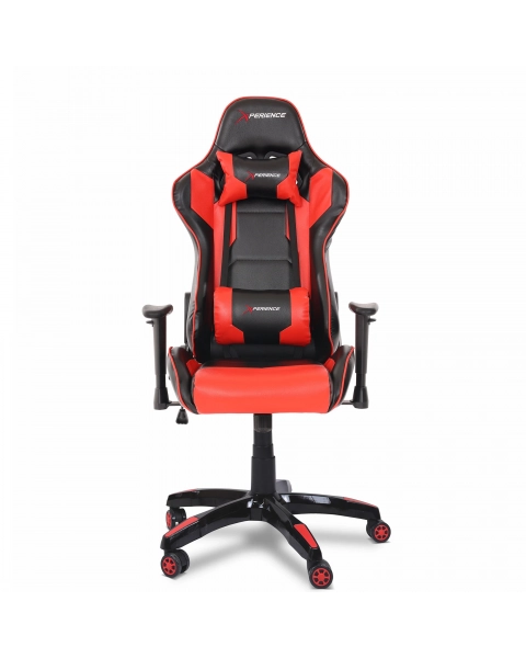 Cadeira Gamer Xperience Ultra Vermelha, Base Giratória, Braço Ajustável e Sistema de Inclinação Avançado