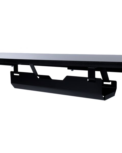 Calha Organizadora de Cabos para Mesa Comfy Ergolift Preta