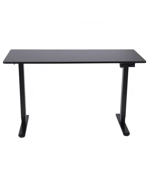 Mesa com Regulagem de Altura Elétrica Comfy ErgoLift PRO Base Preta com Motor Duplo, 4 Memórias e Tampo Onyx