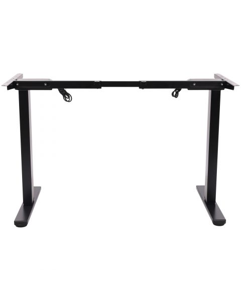 Estrutura Metálica para Mesa de Altura Ajustável Ergolift Pro Preta com 2 Motores e 4 Botões com Memória