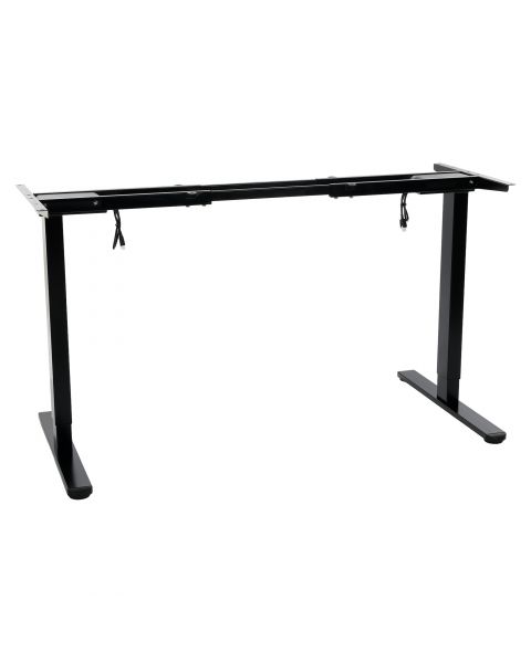 Estrutura Metálica para Mesa Ergolift Pro Plus Preta com 2 Motores e 4 Botões de Memória