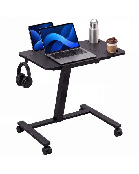 Mesa Comfy Ergolift EasyDesk Evo Portátil de Altura Ajustável por Pistão Preto