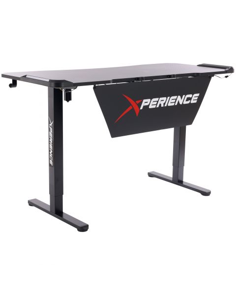 Mesa Gamer Xperience Ergolift Sparkle RGB Ajuste de Altura Elétrica 140cm