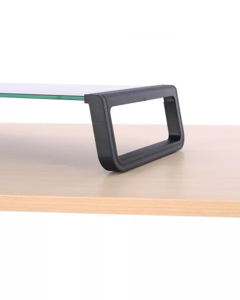 Suporte para Monitor Comfy Preto com Vidro