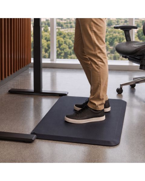 Tapete Antifadiga Comfy Mat Ergonômico Preto