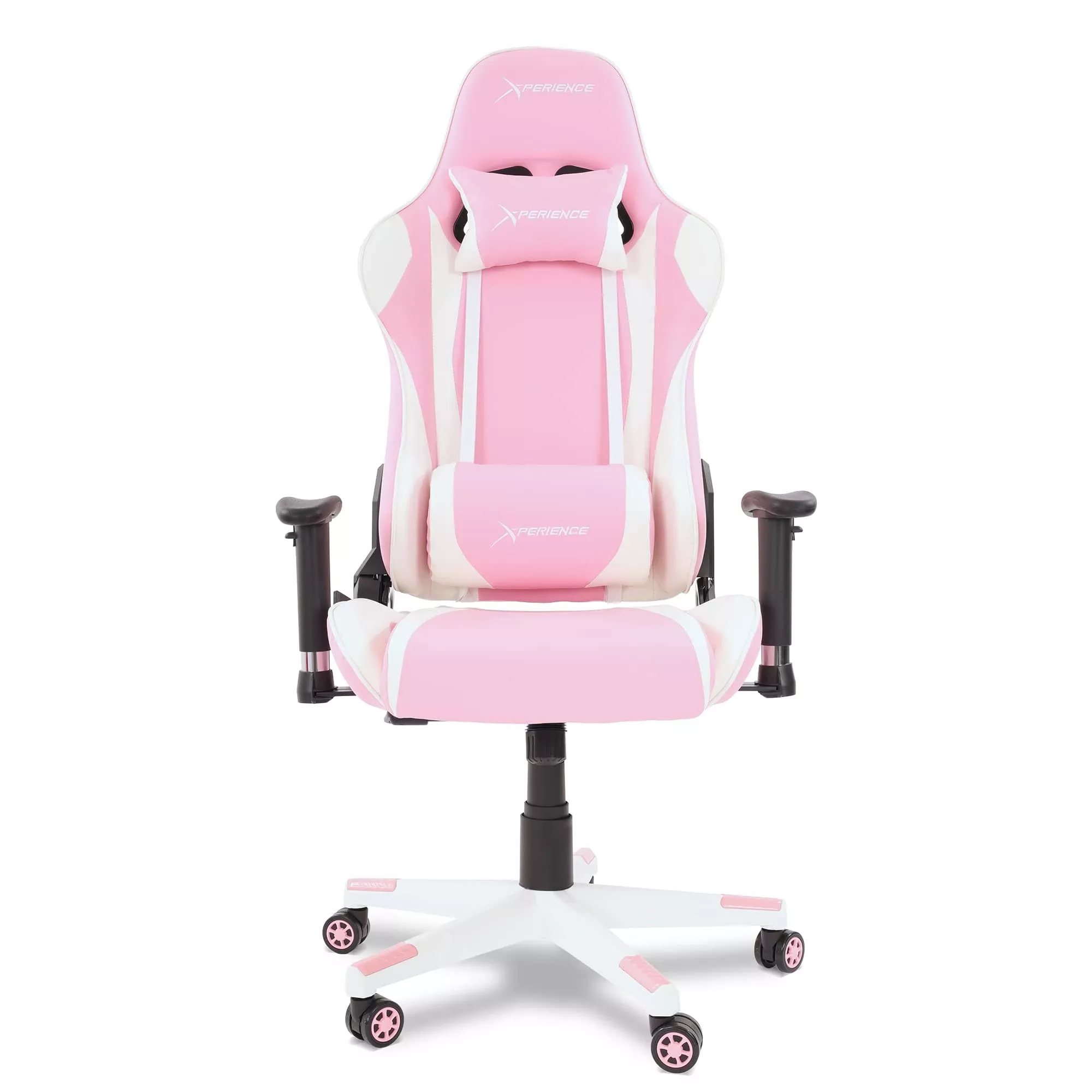 Cadeira Gamer Xperience GT Rosa, Base Giratória e Sistema de